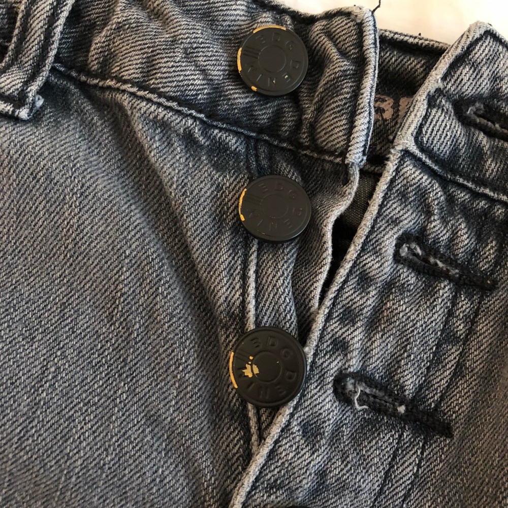 BDG Urban Outfitters High Rise Foxy Grey Shorts 25 - Picture 7 of 12